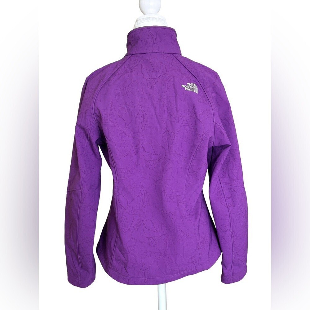 The North Face Women's Apex Bionic Vibrant Purple Softshell Jacket - Picture 4 of 6